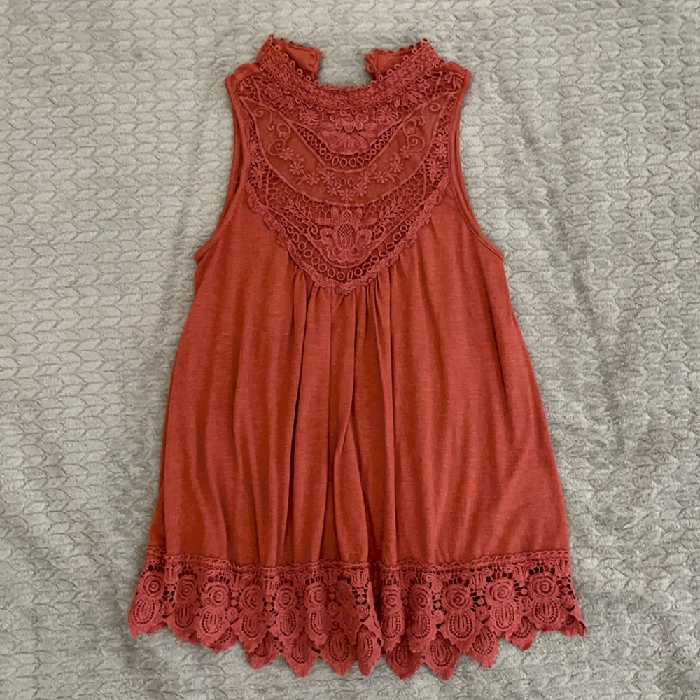 Xhilaration red tank top